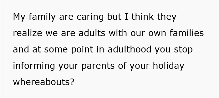 MIL Keeps Asking For Itineraries When Son Travels With Family, Wife Is Exhausted By Him Complying MIL Keeps Asking For Itineraries When Son Travels With Family, Wife Is Exhausted By Him Complying