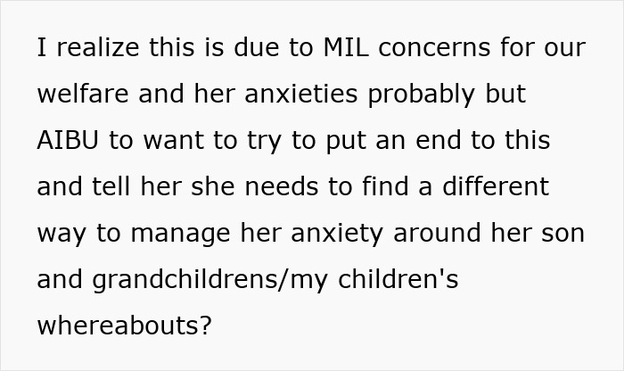MIL Keeps Asking For Itineraries When Son Travels With Family, Wife Is Exhausted By Him Complying MIL Keeps Asking For Itineraries When Son Travels With Family, Wife Is Exhausted By Him Complying