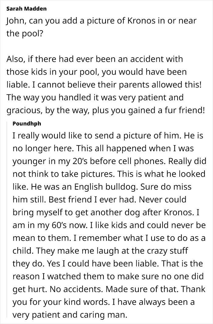 Guy Gets Bulldog To Keep Kids Away From Using His Pool Without Permission, Plan Works Beautifully Guy Gets Bulldog To Keep Kids Away From Using His Pool Without Permission, Plan Works Beautifully