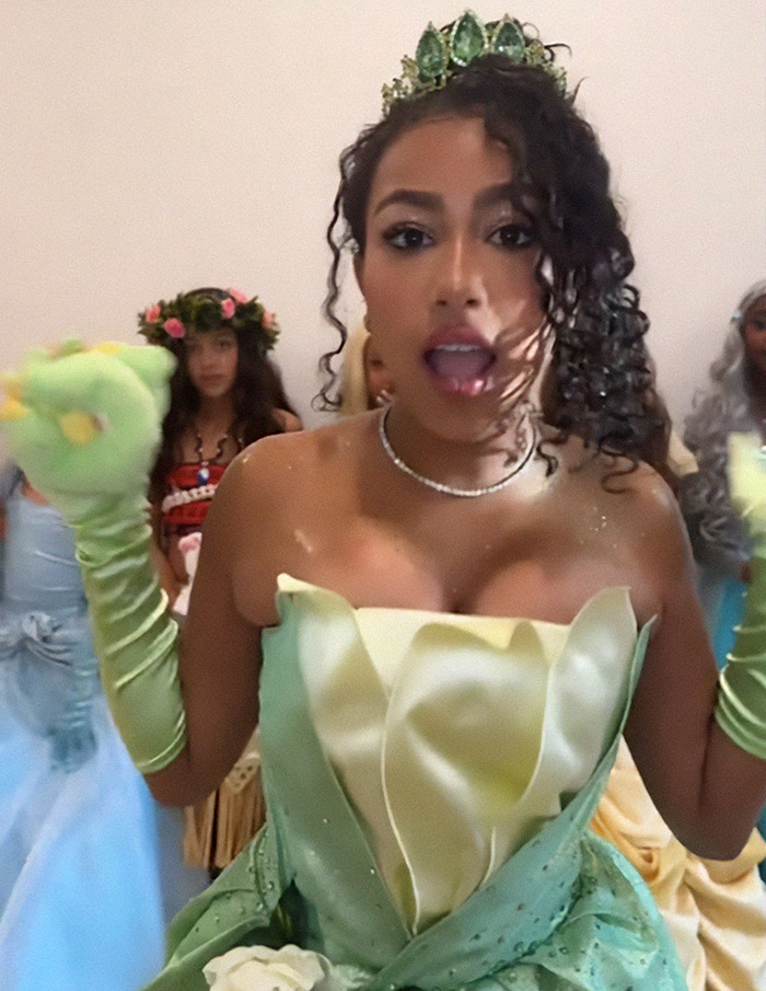 “She’s 11”: North West’s Princess Tiana Halloween Costume Sparks “Gross” Reactions About Her Body “She’s 11”: North West’s Princess Tiana Halloween Costume Sparks “Gross” Reactions About Her Body