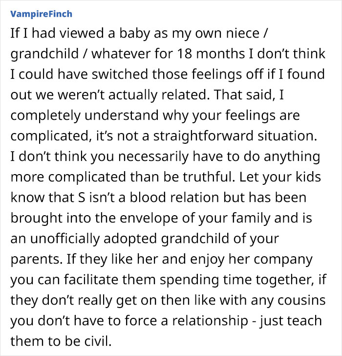 Woman Rejects Girl As She’s Not Her Biological Niece, Is Annoyed Her Parents Kept Her Woman Rejects Girl As She’s Not Her Biological Niece, Is Annoyed Her Parents Kept Her
