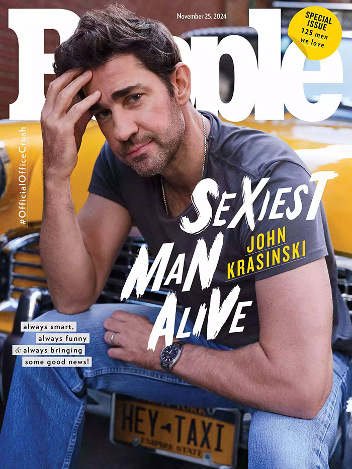 The Office’s John Krasinski Crowned People’s 2024 Sexiest Man Alive The Office’s John Krasinski Crowned People’s 2024 Sexiest Man Alive