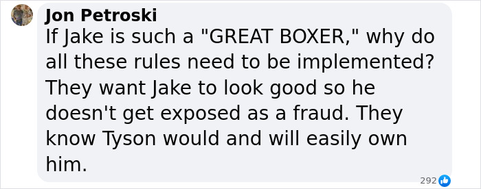 Fans Fume Over Modified Rules For Mike Tyson And Jake Paul Boxing Fight, Sparking Outrage Fans Fume Over Modified Rules For Mike Tyson And Jake Paul Boxing Fight, Sparking Outrage