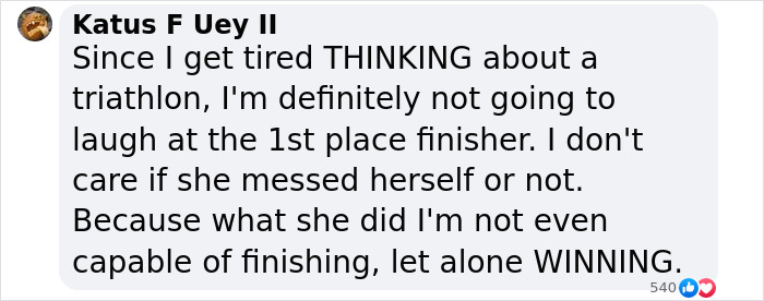 Female Athlete Poops Her Pants Mid-Run, Keeps Going—Gets First Place And $210k Cash Prize Female Athlete Poops Her Pants Mid-Run, Keeps Going—Gets First Place And $210k Cash Prize