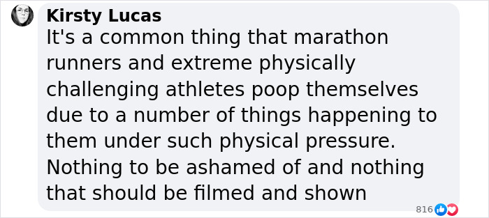 Female Athlete Poops Her Pants Mid-Run, Keeps Going—Gets First Place And $210k Cash Prize Female Athlete Poops Her Pants Mid-Run, Keeps Going—Gets First Place And $210k Cash Prize