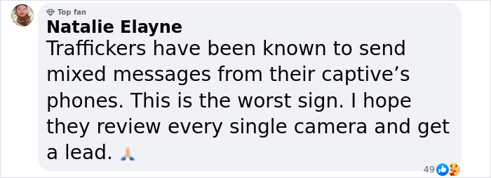 "Worst Sign": Cryptic Messages Sent From Phone Belonging To Woman Who Missed Connecting Flight "Worst Sign": Cryptic Messages Sent From Phone Belonging To Woman Who Missed Connecting Flight