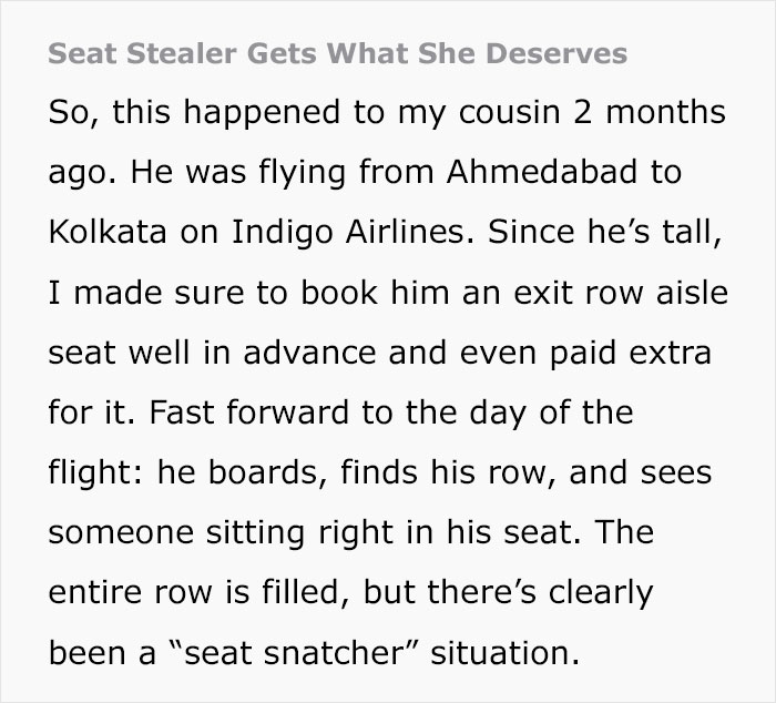 Man Outsmarts Karen Who Takes His Seat, Watches Embarrassing 20-Minute Tantrum That Follows Man Outsmarts Karen Who Takes His Seat, Watches Embarrassing 20-Minute Tantrum That Follows