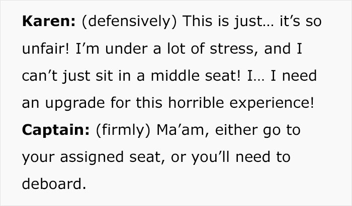 Man Outsmarts Karen Who Takes His Seat, Watches Embarrassing 20-Minute Tantrum That Follows Man Outsmarts Karen Who Takes His Seat, Watches Embarrassing 20-Minute Tantrum That Follows