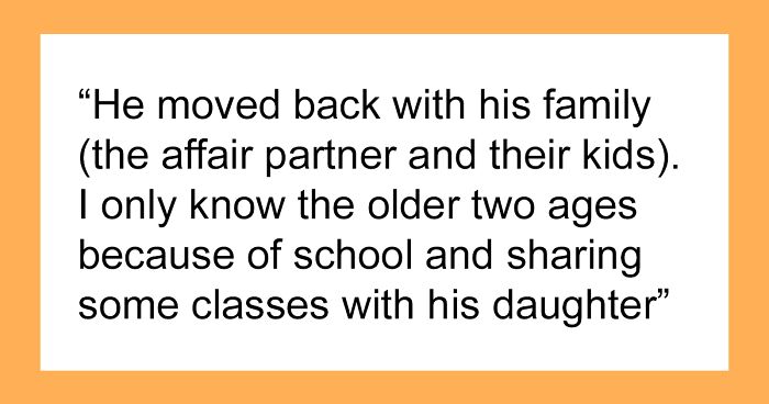 “AITA For Requesting That My Teacher Not Partner Me With My Deadbeat Father’s Daughter?”
