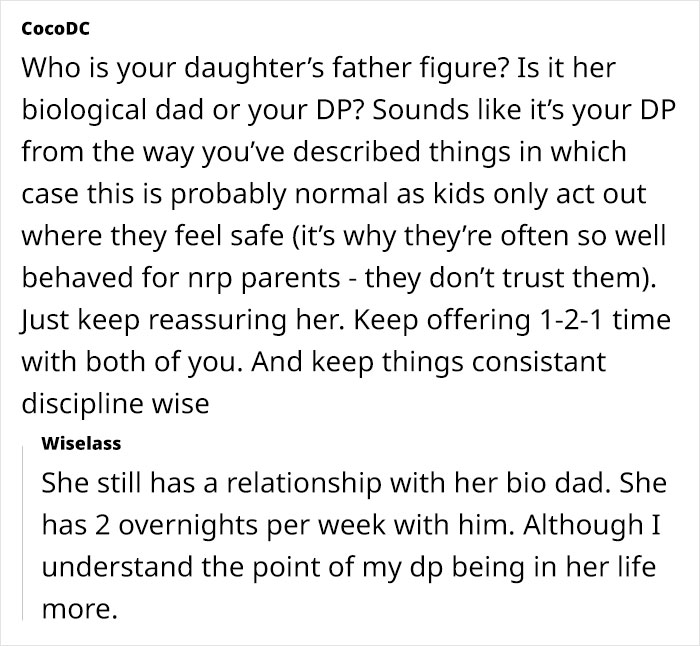 6YO Daughter Keeps Disrespecting Mom’s Long-Term Partner, She Feels Desperate 6YO Daughter Keeps Disrespecting Mom’s Long-Term Partner, She Feels Desperate