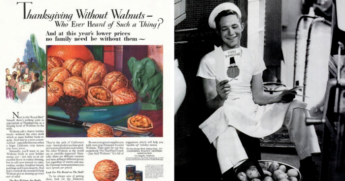 Back To The Past: 30 Intriguing Vintage Thanksgiving Ads And Commercials