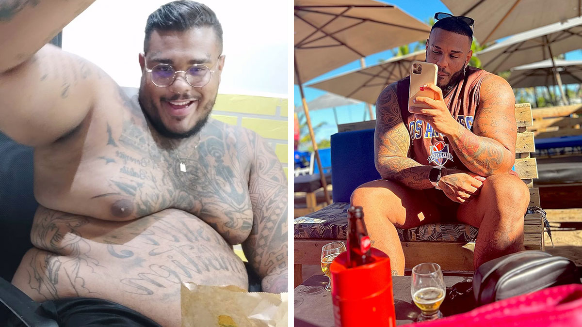 Nayron Santos Felipe Went From Obesity To Fitness In 12 Months, And Here’s His Amazing Transformation