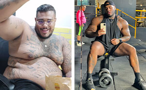 Nayron Santos Felipe Went From Obesity To Fitness In 12 Months, And Here’s His Amazing Transformation