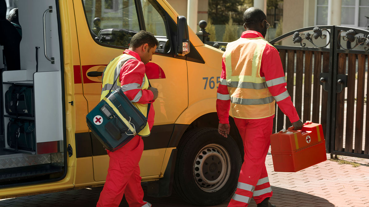 Boss Furious After Bleeding Employee Is Taken To Hospital By Ambulance