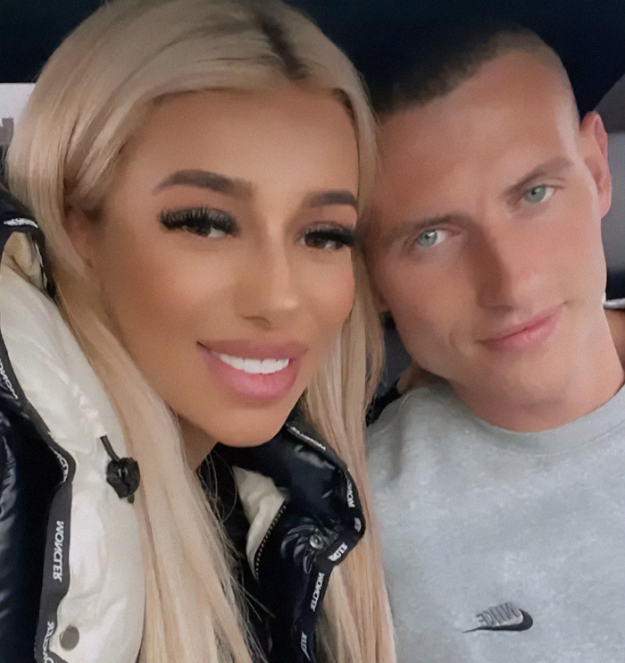 Demi Agoglia and her partner Bradley Jones. Demi Agoglia and her partner Bradley Jones.