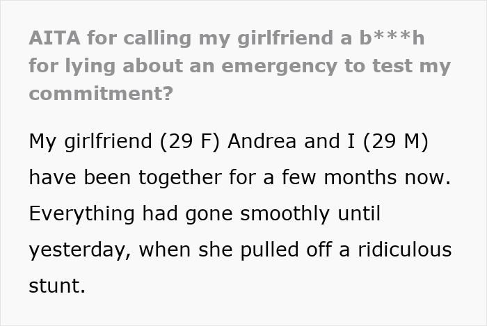 Woman Fakes Emergency To Test BF&rsquo;s Commitment, Ends Up Regretting It