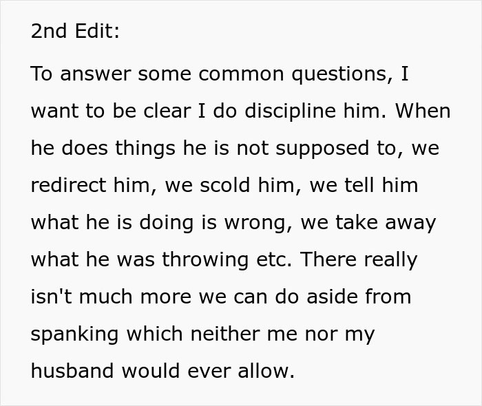 Text detailing parenting discipline strategies for a toddler after refusing sister's college payment due to a concussion. Text detailing parenting discipline strategies for a toddler after refusing sister's college payment due to a concussion.
