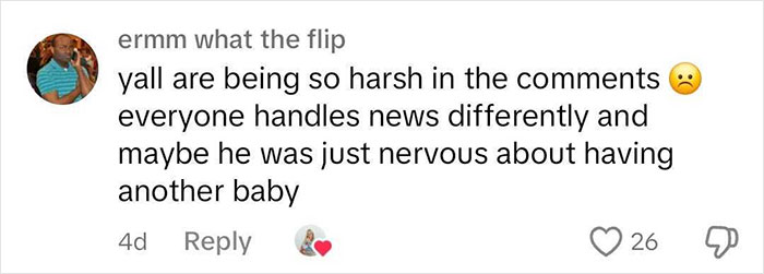 Husband’s Reaction To Pregnancy Surprise Has Internet Talking: “An Incredibly Hard Watch” Husband’s Reaction To Pregnancy Surprise Has Internet Talking: “An Incredibly Hard Watch”