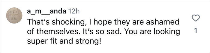 User comment supporting Sydney Sweeney against body shamers. User comment supporting Sydney Sweeney against body shamers.