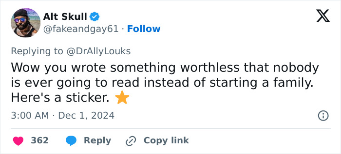 Tweet criticizing "woke" thesis, questioning its value. Tweet criticizing "woke" thesis, questioning its value.
