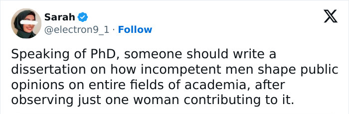 Tweet expressing outrage over "woke" academic thesis on the politics of smell. Tweet expressing outrage over "woke" academic thesis on the politics of smell.