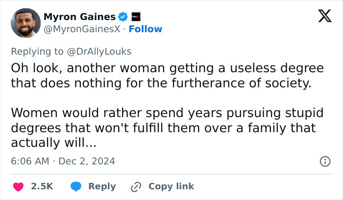 Tweet expressing outrage over "woke" academic degree related to politics of smell. Tweet expressing outrage over "woke" academic degree related to politics of smell.