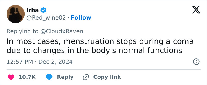 People Wondered If Women In Comas Still Get Their Periods, And An Expert Answered People Wondered If Women In Comas Still Get Their Periods, And An Expert Answered