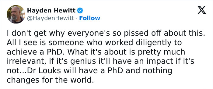 Tweet expressing opinions on "politics of smell" thesis, questioning its relevance amidst academic outrage. Tweet expressing opinions on "politics of smell" thesis, questioning its relevance amidst academic outrage.