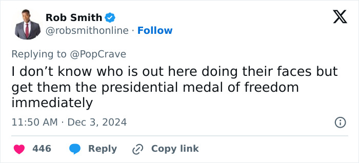 Tweet discussing transformative facial work at a musical premiere. Tweet discussing transformative facial work at a musical premiere.