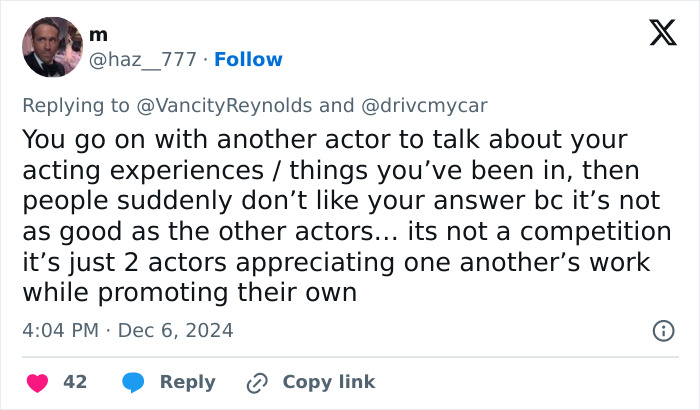 Ryan Reynolds Posts Defensive Rant After Andrew Garfield Is Weaponized To Insult His Acting Ability Ryan Reynolds Posts Defensive Rant After Andrew Garfield Is Weaponized To Insult His Acting Ability