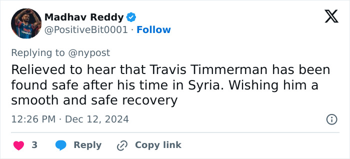 “Feeling Well”: Missing American Found In Syria After Spending 7 Months In Prison “Feeling Well”: Missing American Found In Syria After Spending 7 Months In Prison