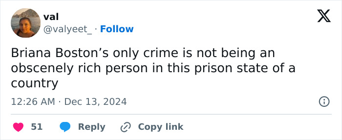 Tweet by user discussing socioeconomic issues related to crime. Tweet by user discussing socioeconomic issues related to crime.