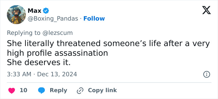 Tweet discussing Briana Boston arrested. Tweet discussing Briana Boston arrested.