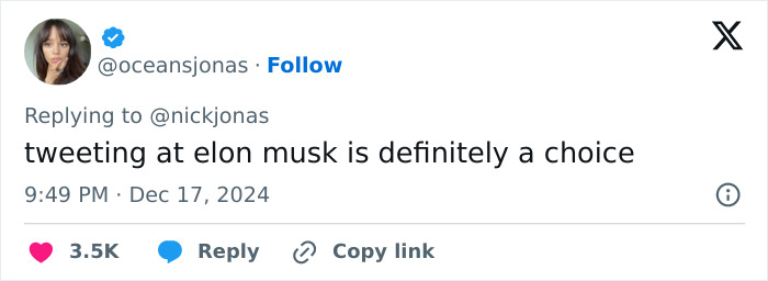 Nick Jonas Fans Threaten To Withdraw Support After His Bizarre Elon Musk Tweet: "Delete This" Nick Jonas Fans Threaten To Withdraw Support After His Bizarre Elon Musk Tweet: "Delete This"