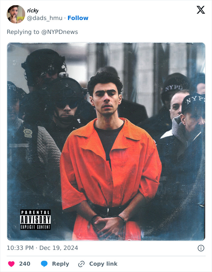 People Accuse NYPD Of "Extra Theatrics" While Luigi Mangione's Perp Walk Is Going Viral People Accuse NYPD Of "Extra Theatrics" While Luigi Mangione's Perp Walk Is Going Viral