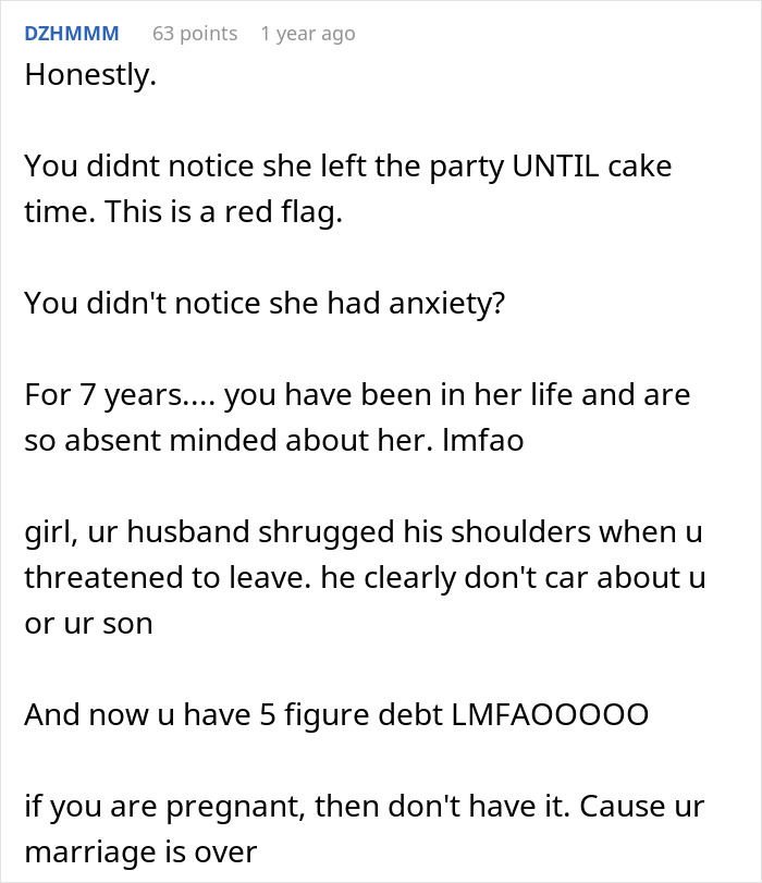 Text from a discussion about a woman upset over her stepdaughter running away from a $10K party. Text from a discussion about a woman upset over her stepdaughter running away from a $10K party.