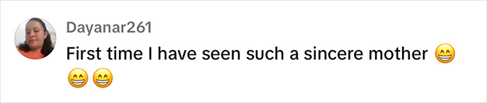 Comment with a profile picture and text about a sincere mother regarding a baby's appearance and DNA test. Comment with a profile picture and text about a sincere mother regarding a baby's appearance and DNA test.