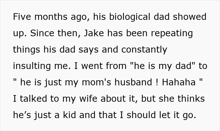Wife Doesn’t Believe Husband When He Says Her Ex Is A Lying Jerk, He Considers Divorce Wife Doesn’t Believe Husband When He Says Her Ex Is A Lying Jerk, He Considers Divorce