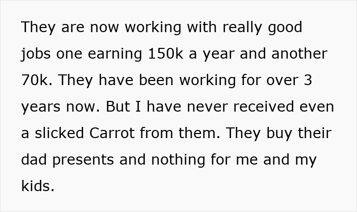 Woman Decides To Treat Stepdaughters The Same As They Treat Her, Causes Christmas Drama Woman Decides To Treat Stepdaughters The Same As They Treat Her, Causes Christmas Drama