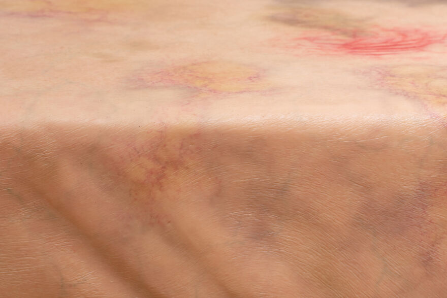 The Bed Is A Sculpture By Artist Maayan Sophia Weisstub, Aimed At Raising Awareness About Domestic Abuse The Bed Is A Sculpture By Artist Maayan Sophia Weisstub, Aimed At Raising Awareness About Domestic Abuse