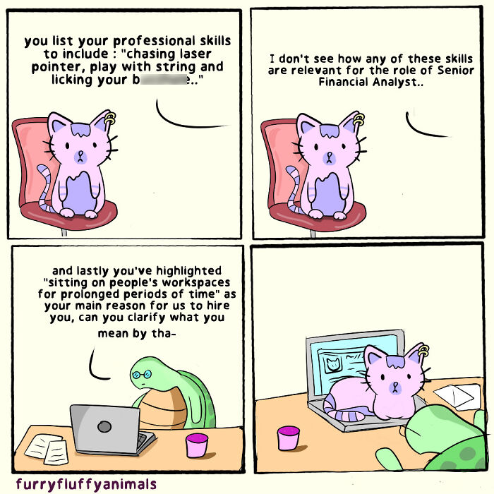 My Comic About A "Job Interview"