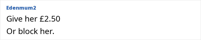 Commentary on a woman's request for money for her daughters' exotic trip, suggesting to give or block her. Commentary on a woman's request for money for her daughters' exotic trip, suggesting to give or block her.