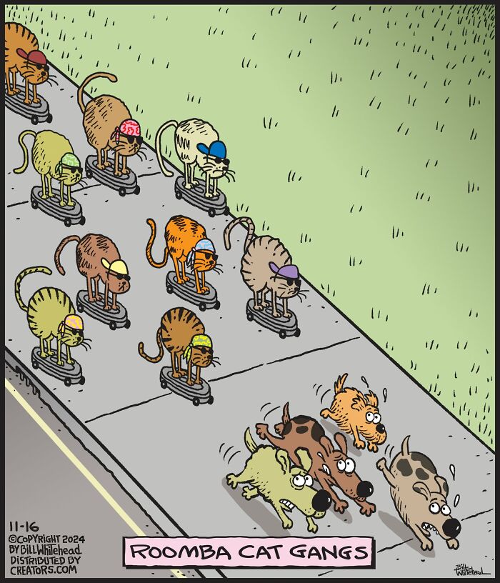 47 Funny One-Panel Comics By Bill Whitehead For A Quick Laugh (New Pics)