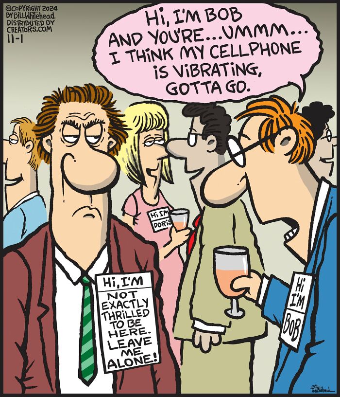 47 Funny One-Panel Comics By Bill Whitehead For A Quick Laugh (New Pics)