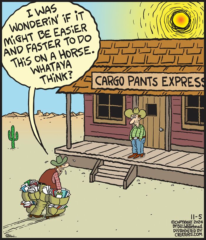 47 Funny One-Panel Comics By Bill Whitehead For A Quick Laugh (New Pics)