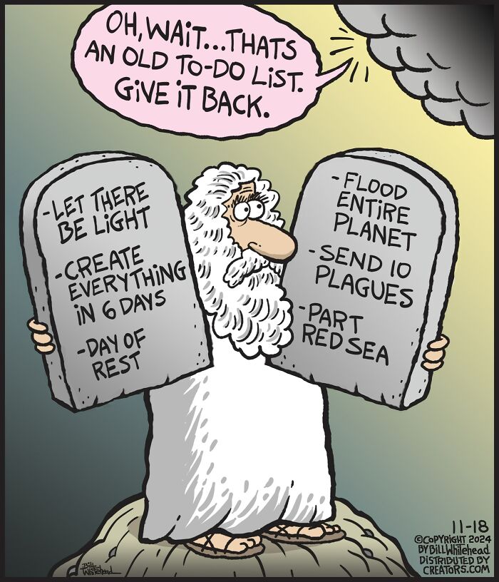 47 Funny One-Panel Comics By Bill Whitehead For A Quick Laugh (New Pics)