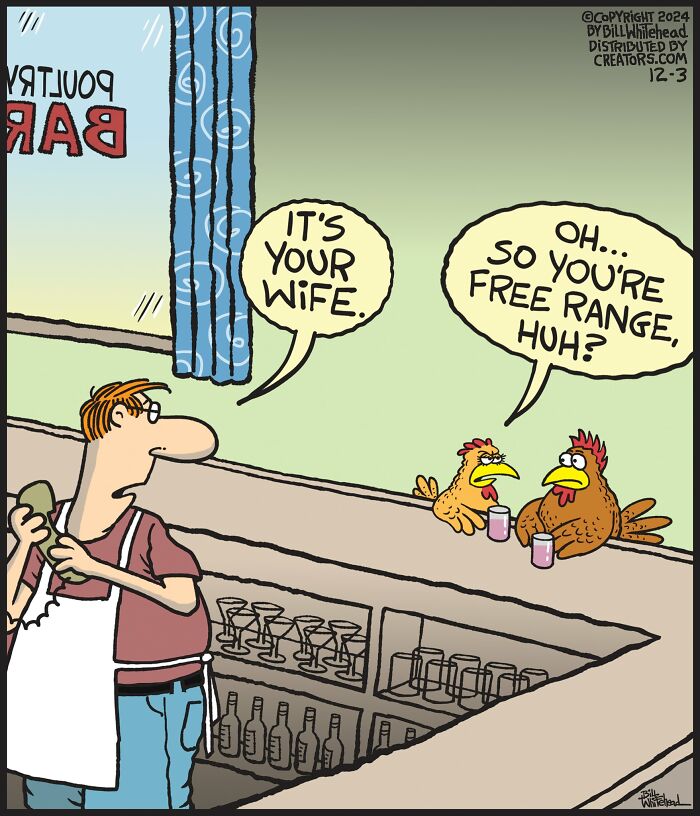 47 Funny One-Panel Comics By Bill Whitehead For A Quick Laugh (New Pics)