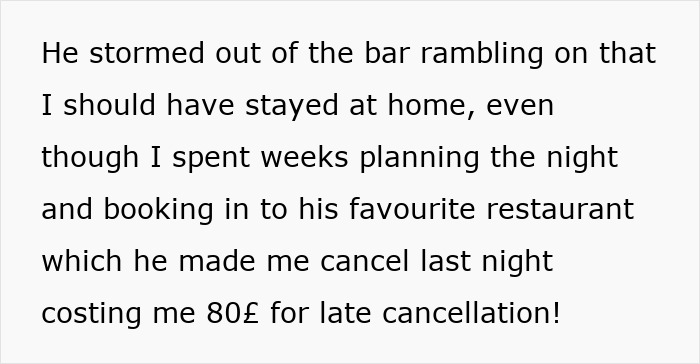 Lady Books Restaurant For Husband's Birthday, He Snaps At Her And Storms Off To Meet His Friends Lady Books Restaurant For Husband's Birthday, He Snaps At Her And Storms Off To Meet His Friends