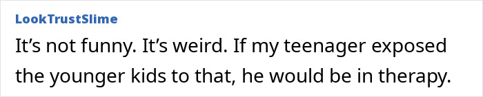 Text says inappropriate elf display is weird and not funny. Text says inappropriate elf display is weird and not funny.