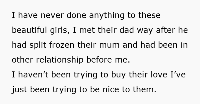 Woman Decides To Treat Stepdaughters The Same As They Treat Her, Causes Christmas Drama Woman Decides To Treat Stepdaughters The Same As They Treat Her, Causes Christmas Drama